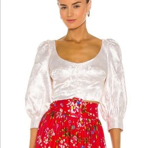 NWT Sau Lee Jodie Blouse size 4